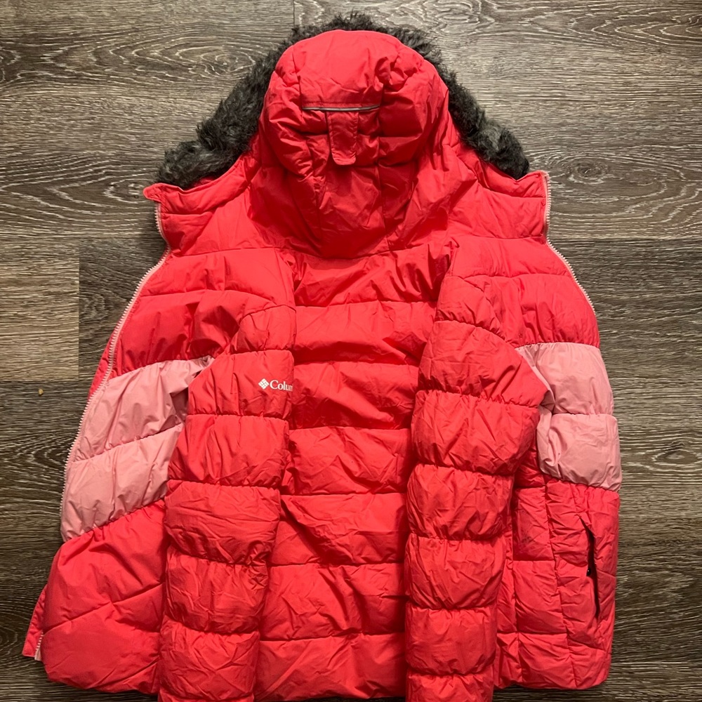 Girls Columbia Arctic Blast Coat Pink